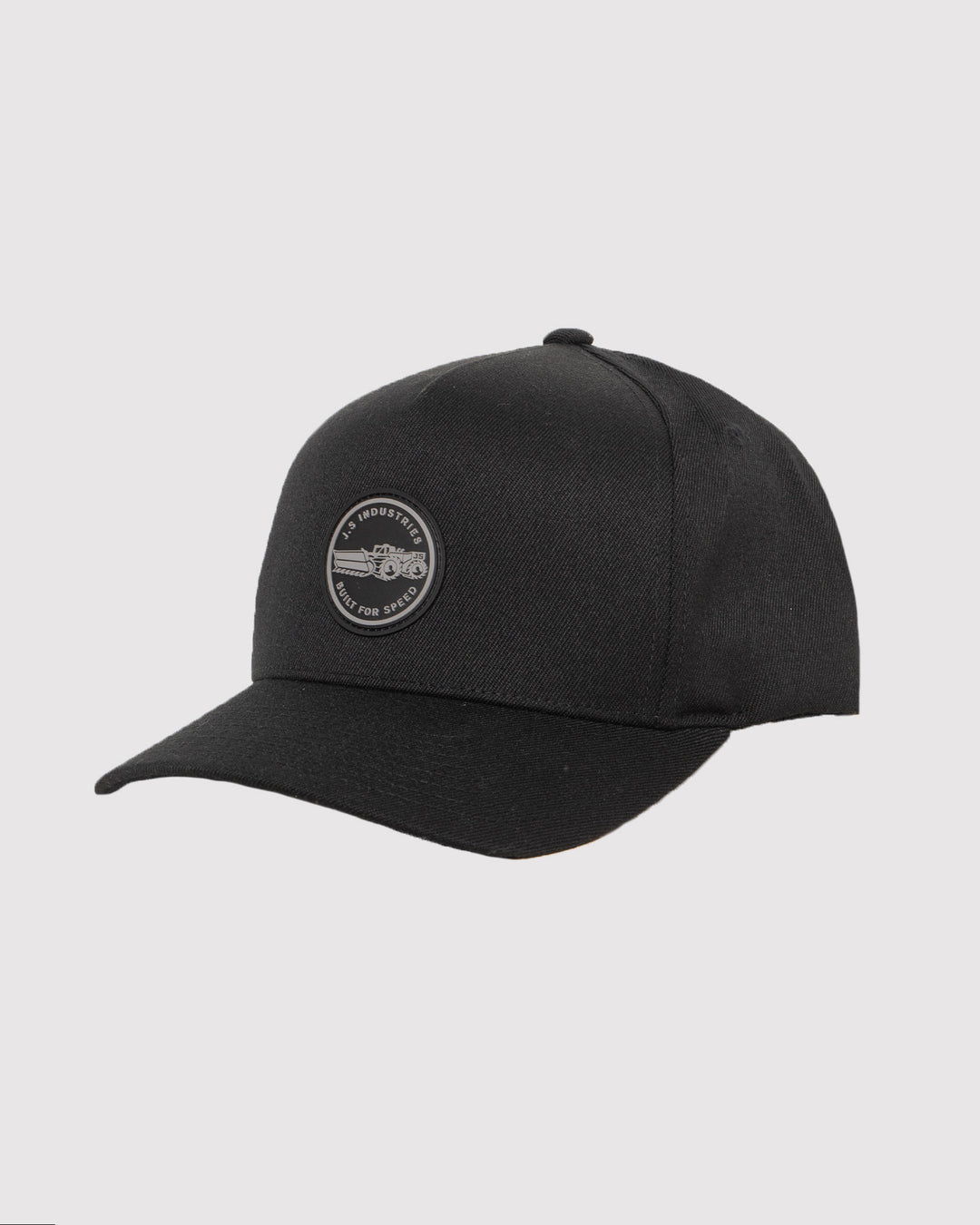 JS Baron Badge Cap - Black - Star Surf + Skate