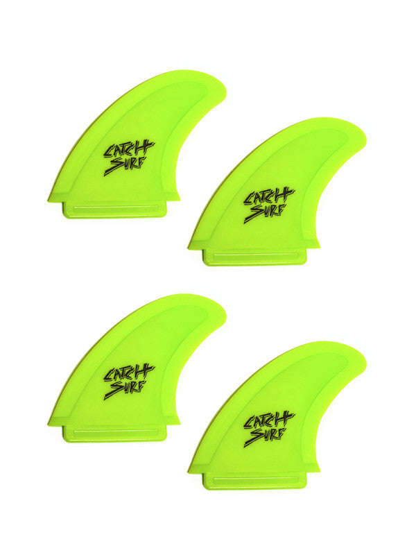 Catch Surf Safety Edge Tri Fin Lit - Lime 21 - Star Surf + Skate