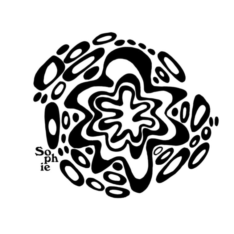 Sophie Fletcher Design Aurora Stickers - Black - Star Surf + Skate