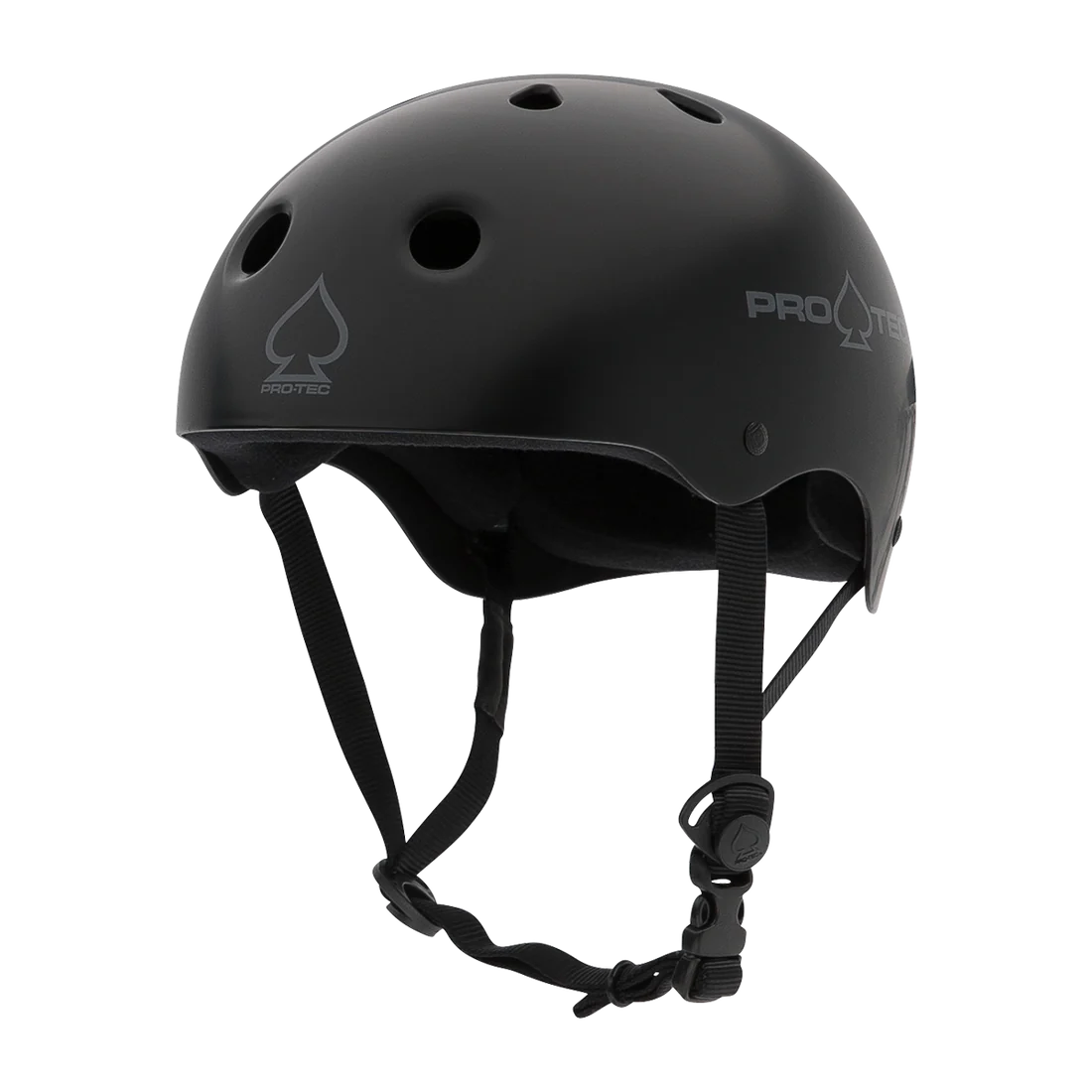 Pro Tec Classic Skate Helmet - Matte Black - Star Surf + Skate