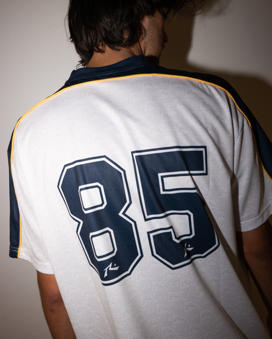Rusty Drogba SS Soccor Jersey - White - Star Surf + Skate