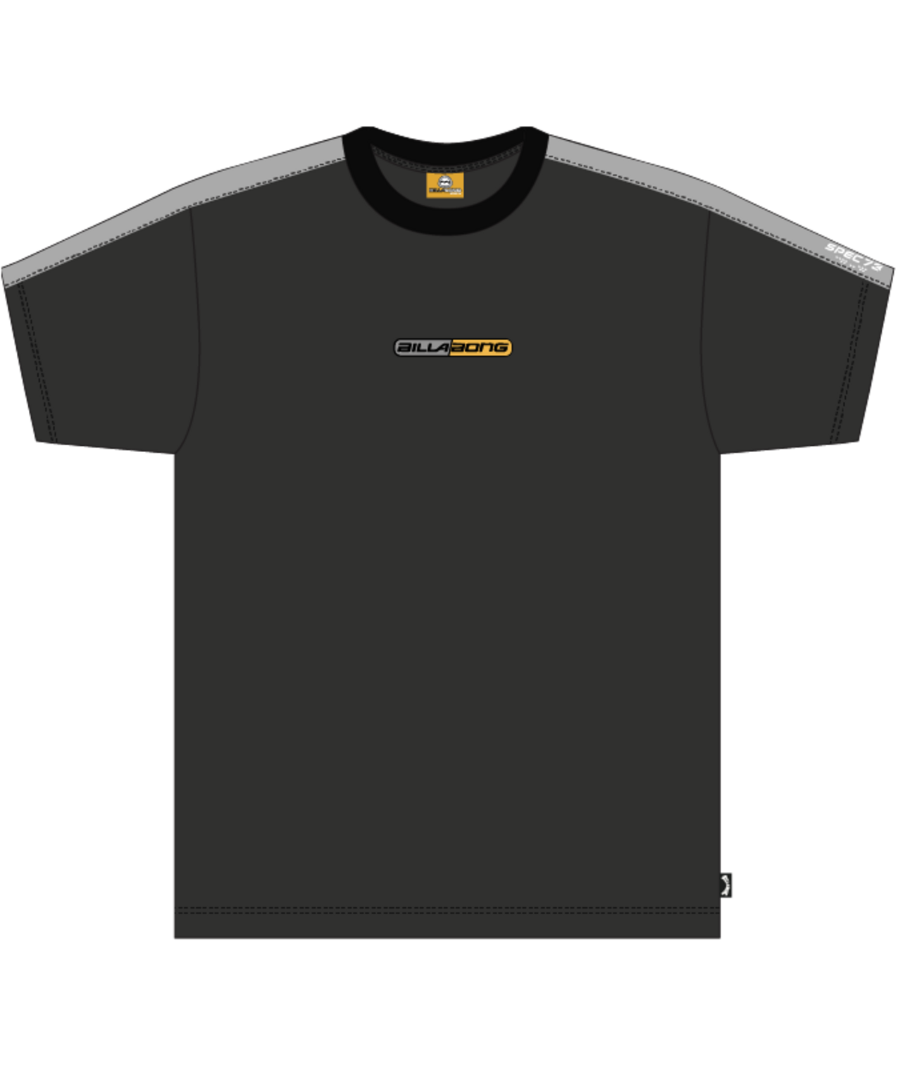 Billabong Spec Iconic SS Tee - Washed Black - Star Surf + Skate