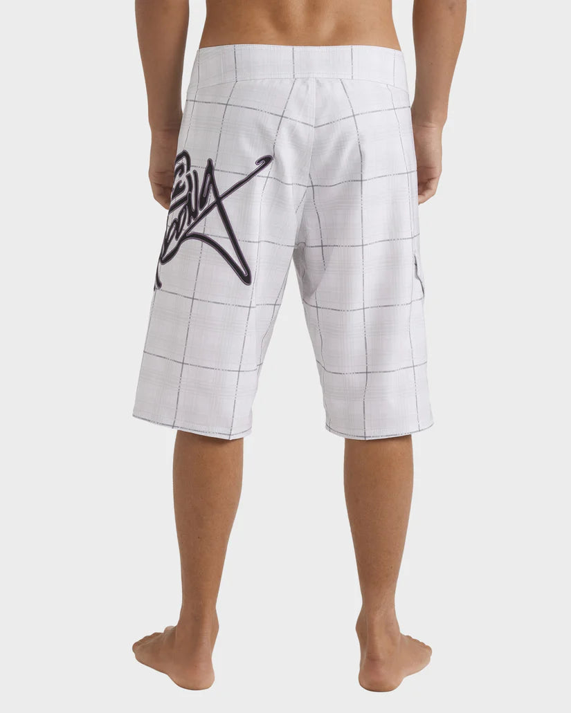 Billabong Script OG 22" Boardshort - Grey - Star Surf + Skate