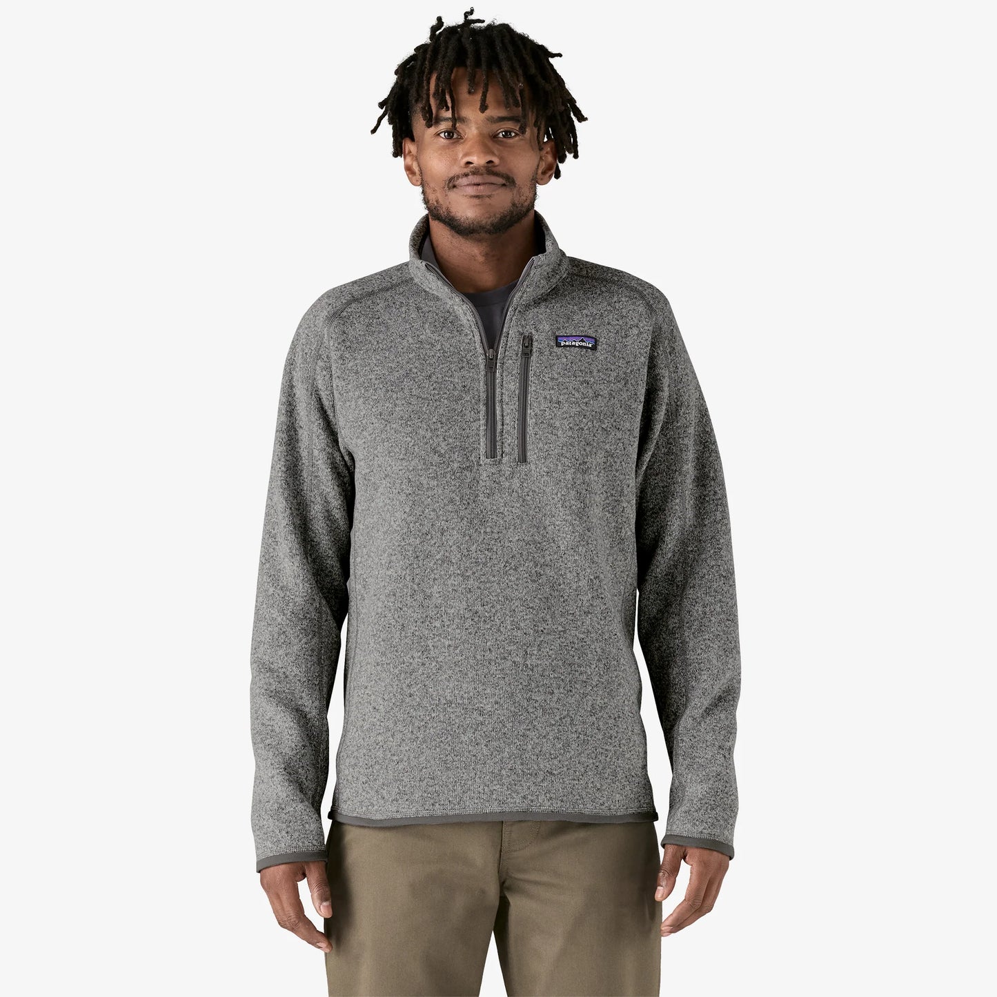Patagonia Men's Better Sweater 1/4 Zip Fleece - Stonewash - Star Surf + Skate