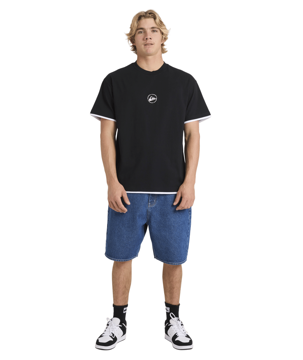 Quiksilver Rifle Tipper SS Tee - Black - Star Surf + Skate