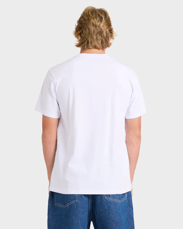 Quiksilver Quik Throwback SS Tee - White - Star Surf + Skate