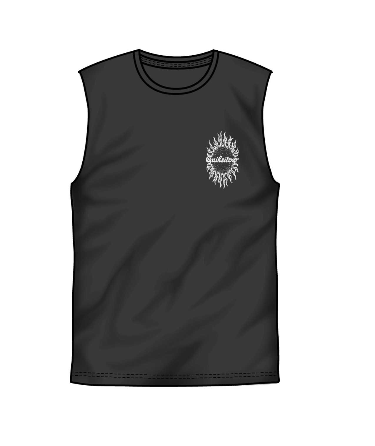 Quiksilver Interconnect Muscle - Tarmac