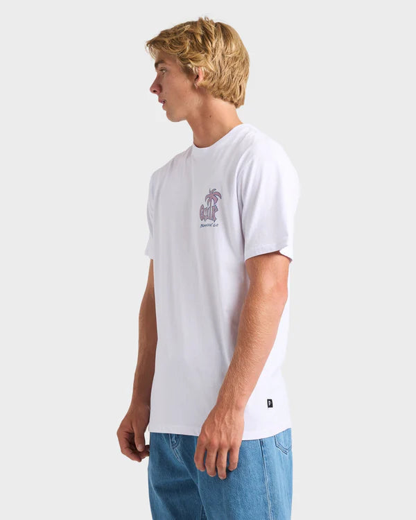 Quiksilver Palm Relax SS Tee - White - Star Surf + Skate