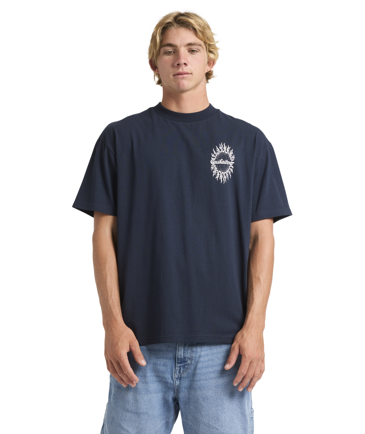 Quiksilver Interconnect SS Tee - Dark Navy