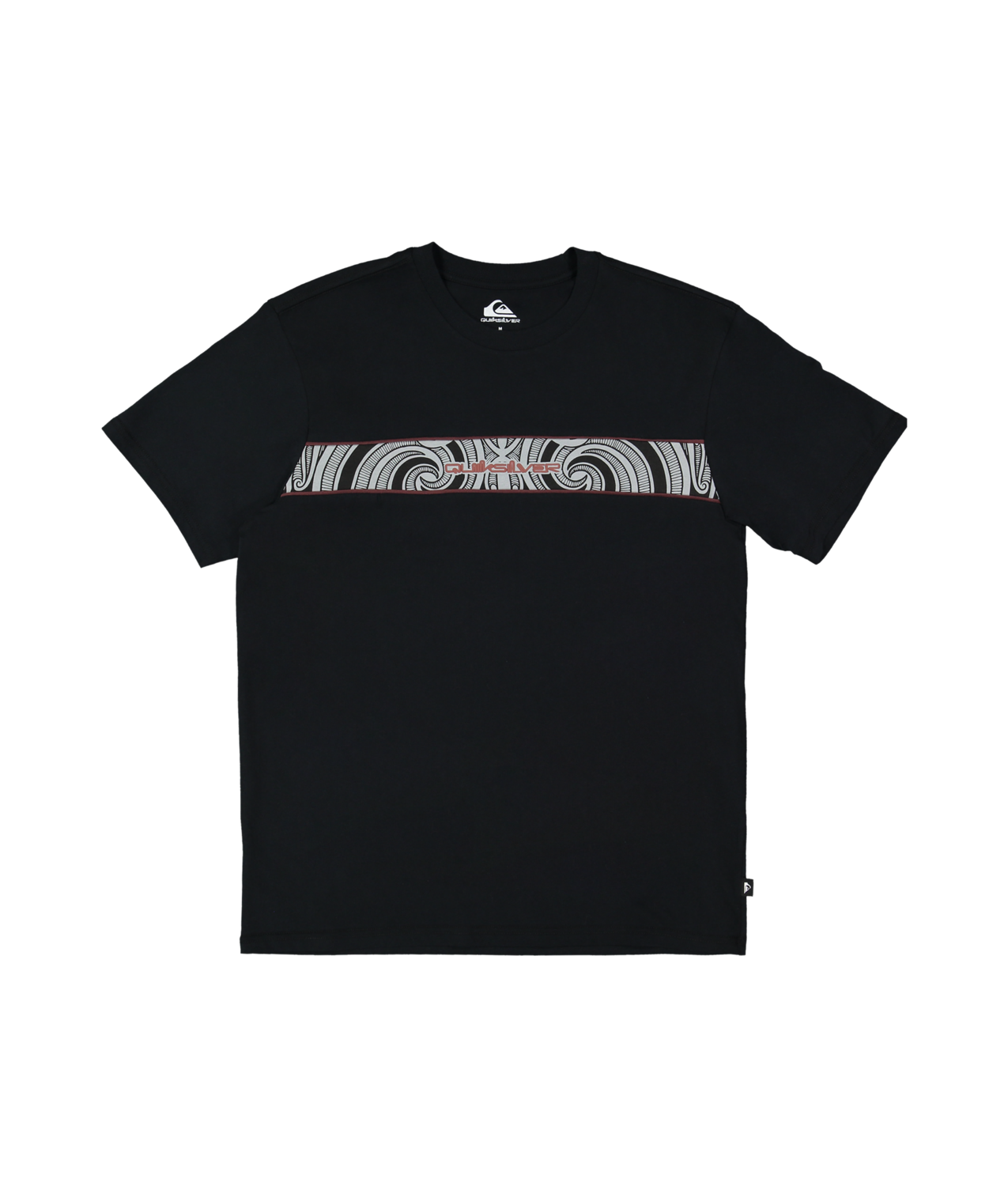 Quiksilver Takarangi Panel SS Tee - Black - Star Surf + Skate