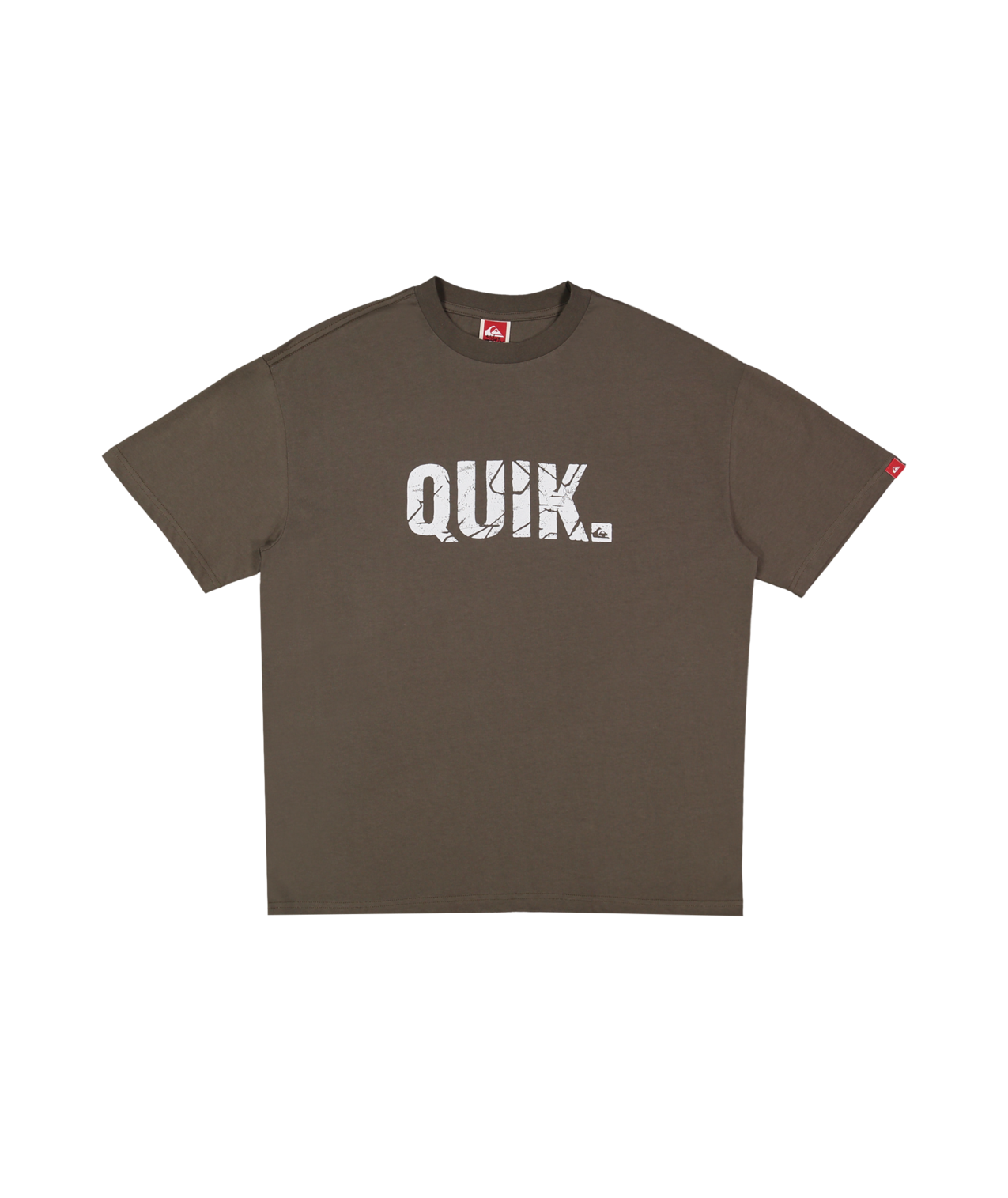 Quiksilver Basement SS Tee - Major Brown - Star Surf + Skate