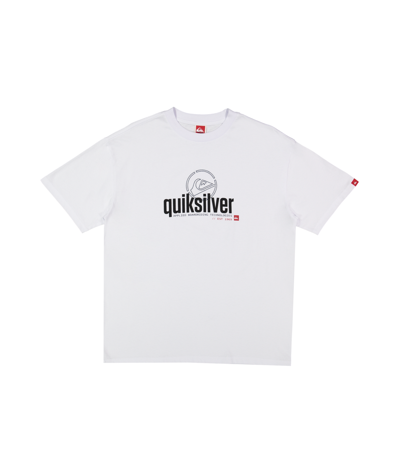Quiksilver Construct SS Tee - White - Star Surf + Skate