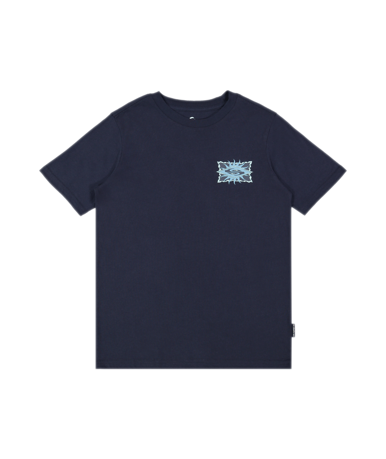 Quiksilver Starfish Stamp Youth SS Tee - Dark Navy - Star Surf + Skate