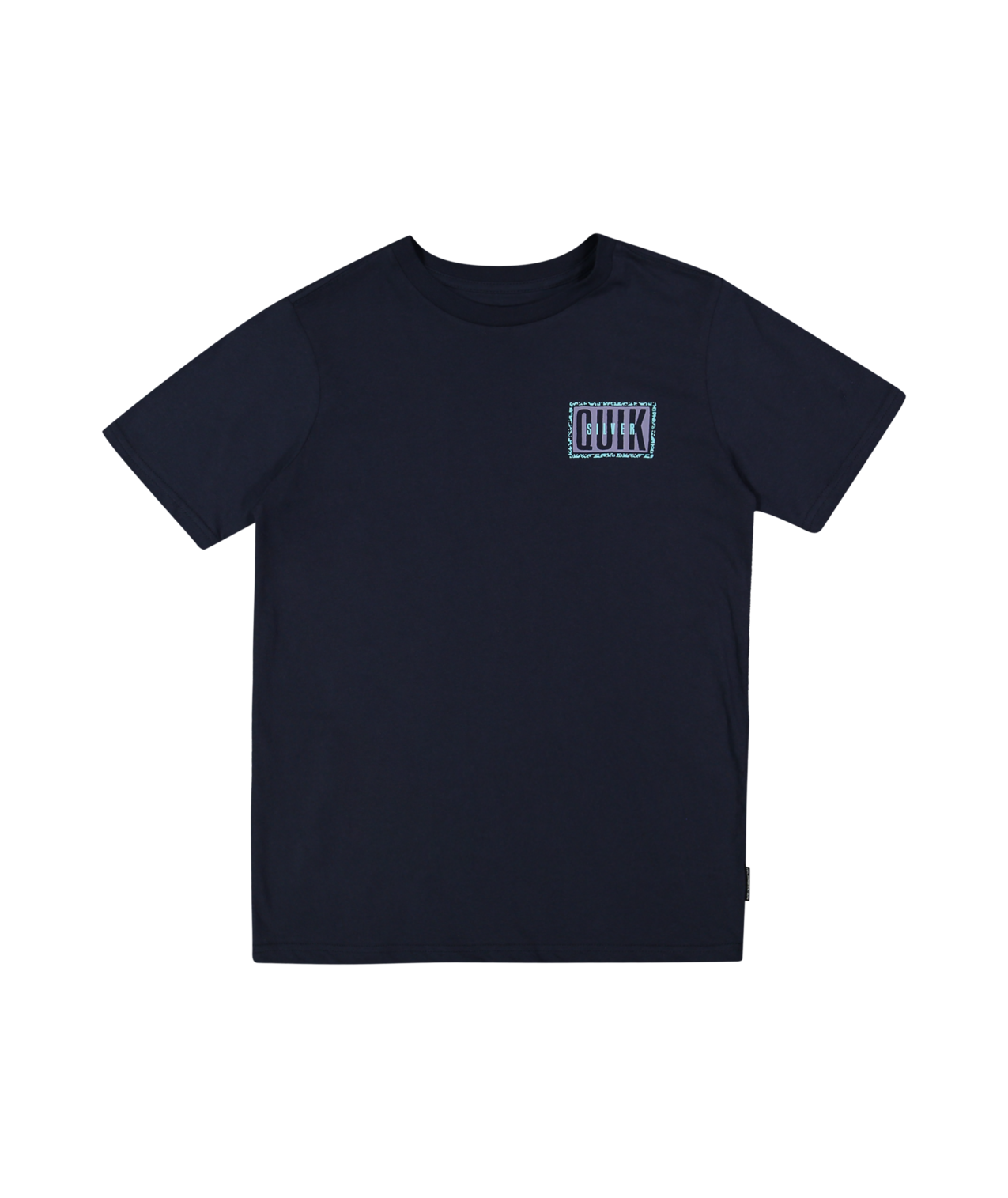 Quiksilver Static Box Youth SS Tee - Dark Navy