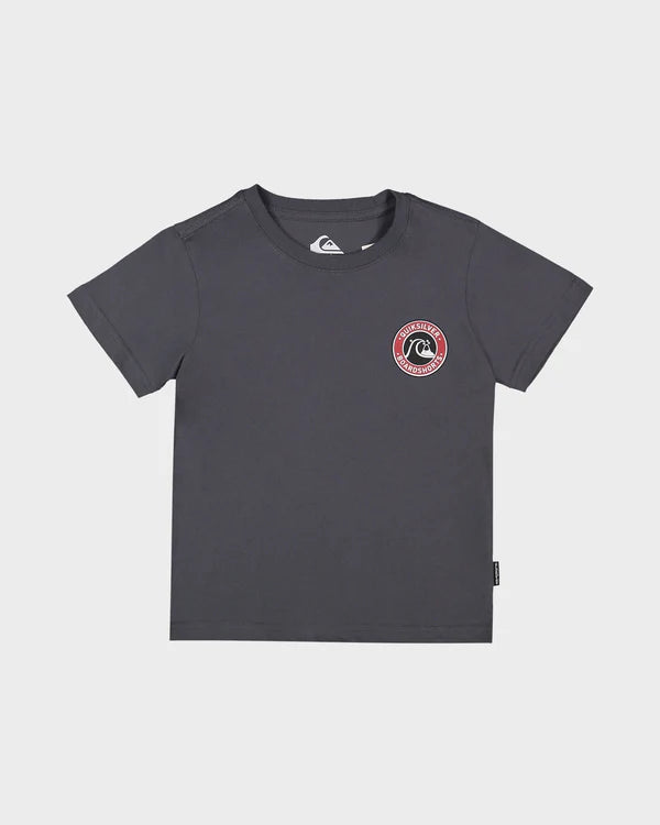 Quiksilver Clicker Mate SS Boy Tee - Iron Gate