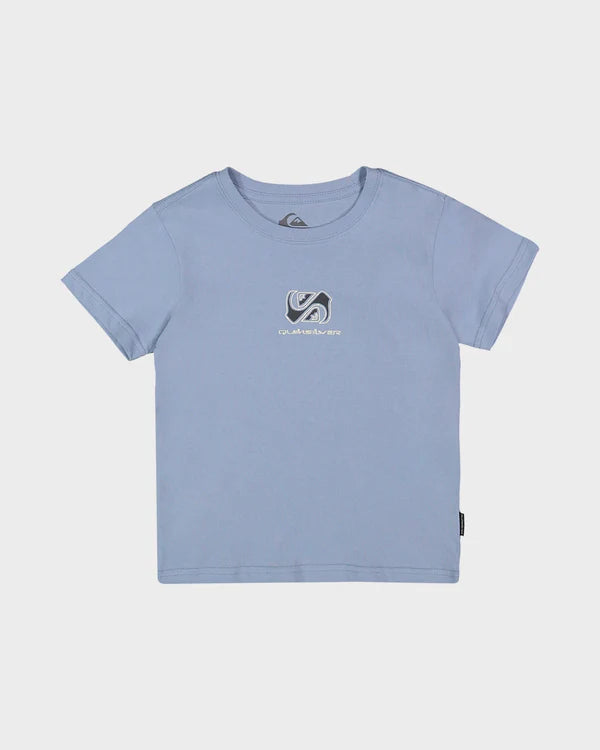 Quiksilver Mirror Flare Boy SS Tee - Ashley Blue - Star Surf + Skate