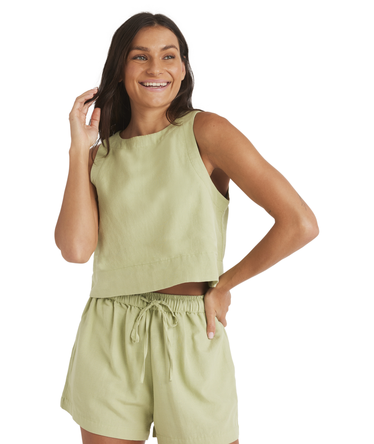 Roxy Amor Top - Pistachio - Star Surf + Skate