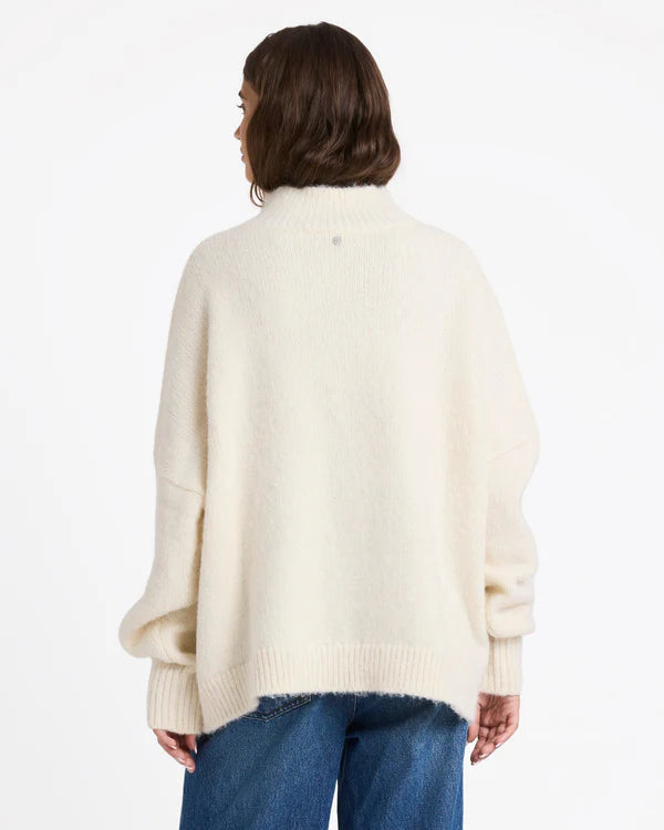 Roxy In The Clouds Sweater - Bone