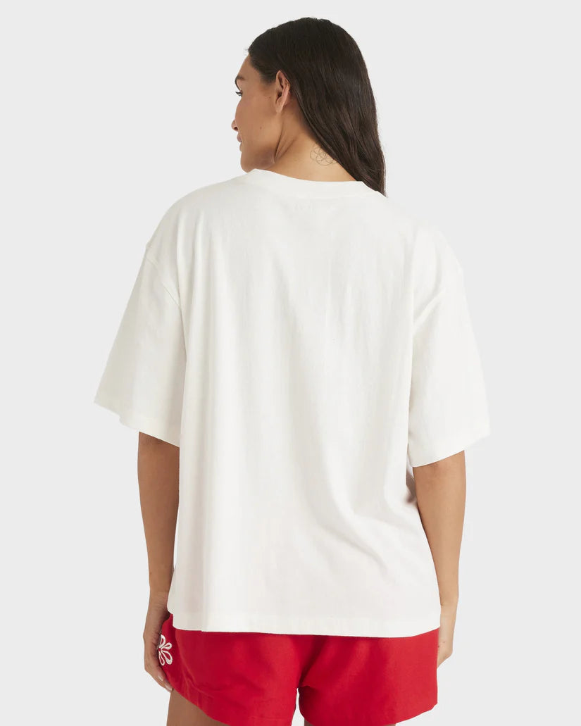 Roxy Chaser SS Tee - Egret - Star Surf + Skate