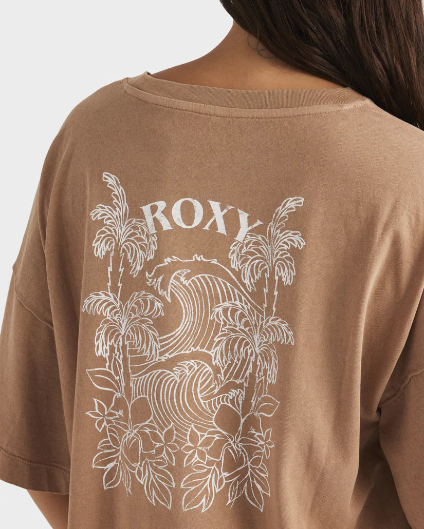 Roxy Be Easy Tee - Wood