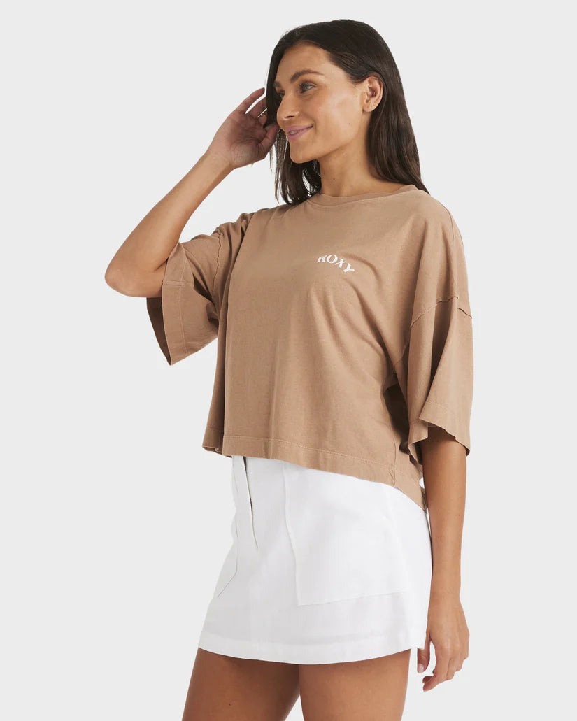Roxy Be Easy Tee - Wood