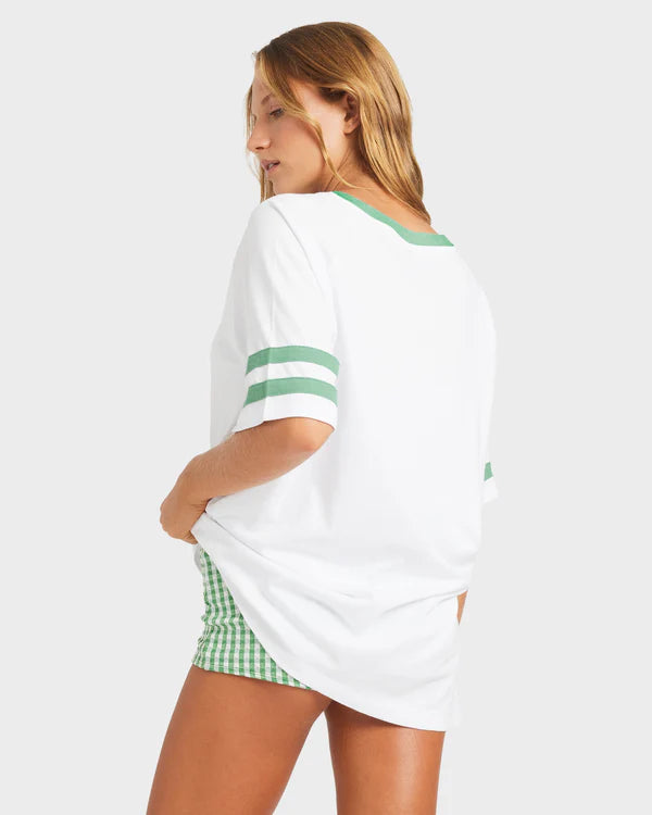 Roxy Tryouts Tee - White