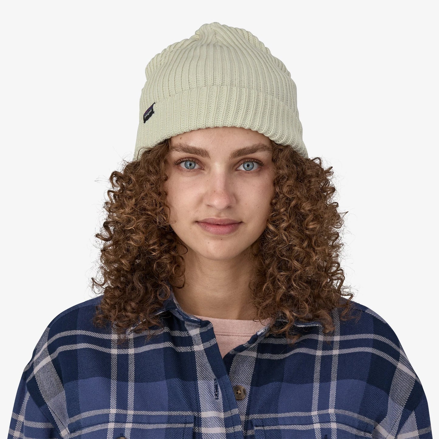 Patagonia Fishermans Rolled Beanie - Birch White - Star Surf + Skate