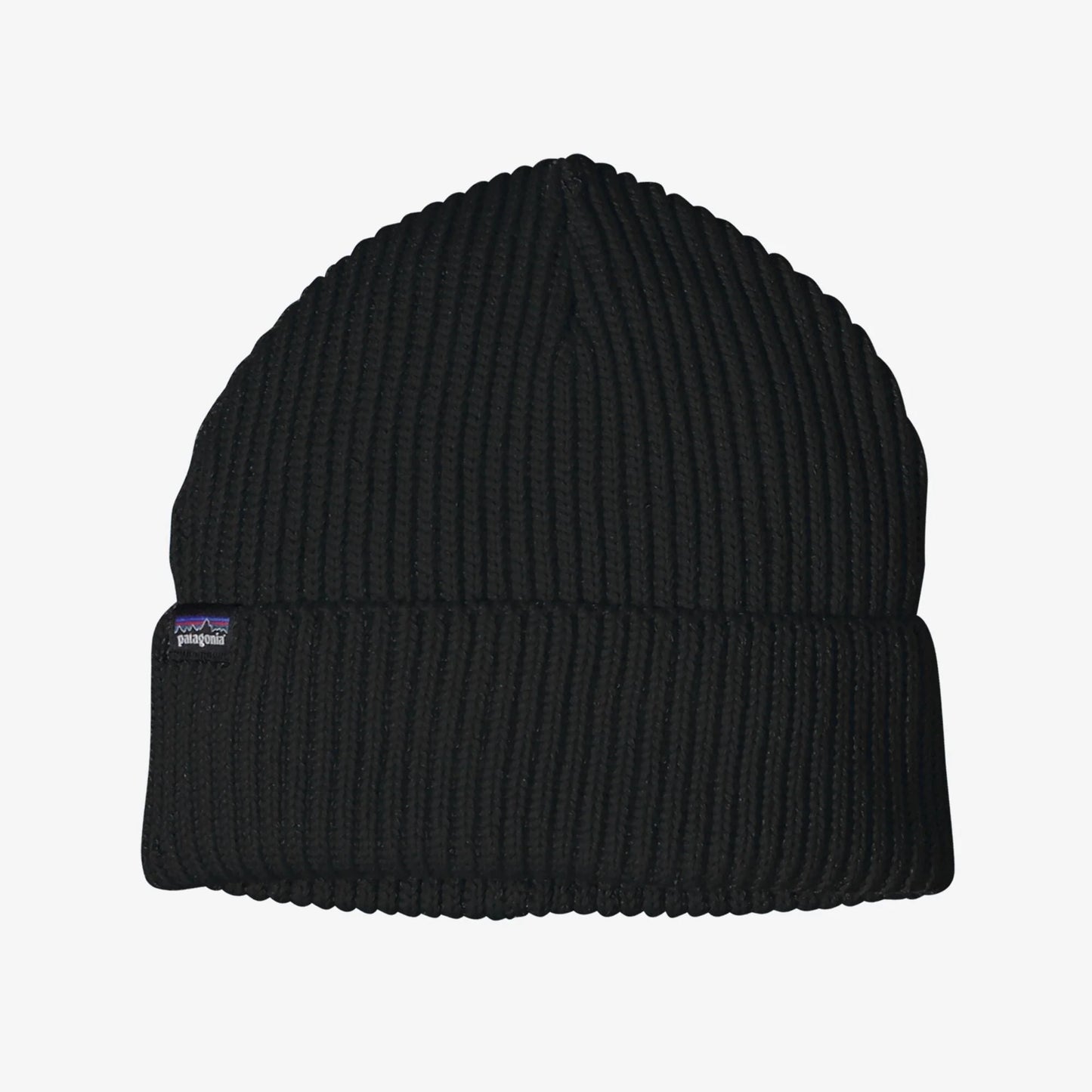 Patagonia Fishermans Rolled Beanie - Black - Star Surf + Skate