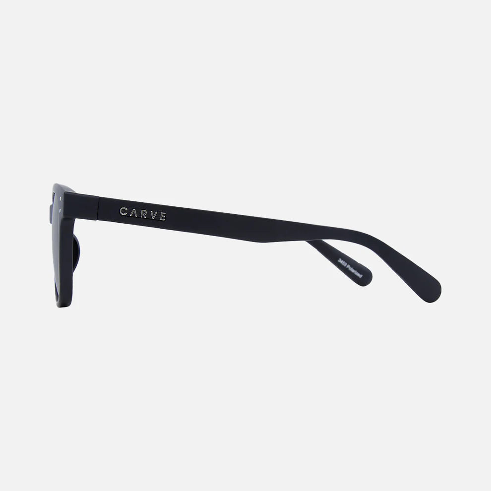 Carve Homeland - Matt Black Frame with Grey Polarized Lens - Star Surf + Skate