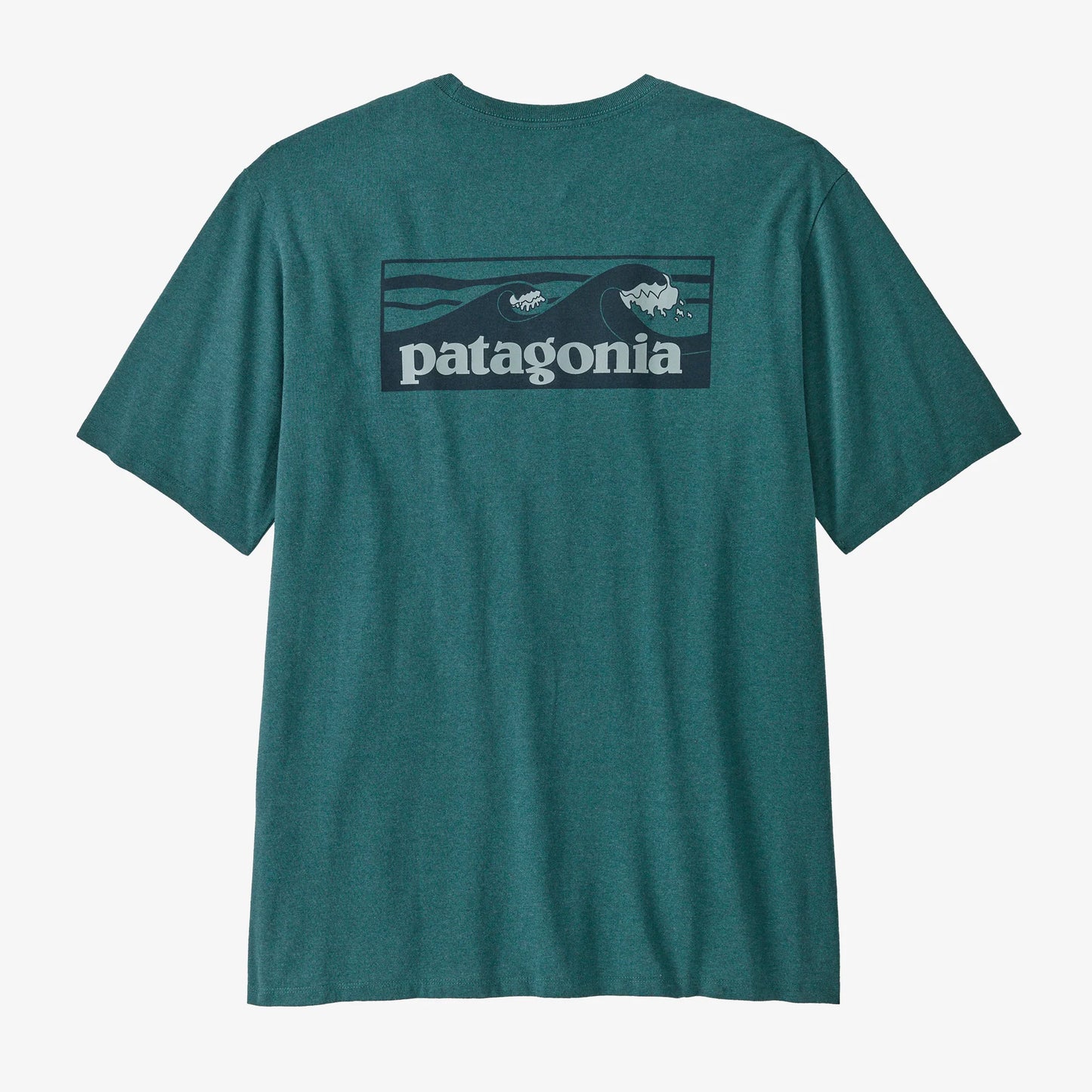 Patagonia M'S Boardshort Logo Pocket Responsibili Tee - Wetland Blue