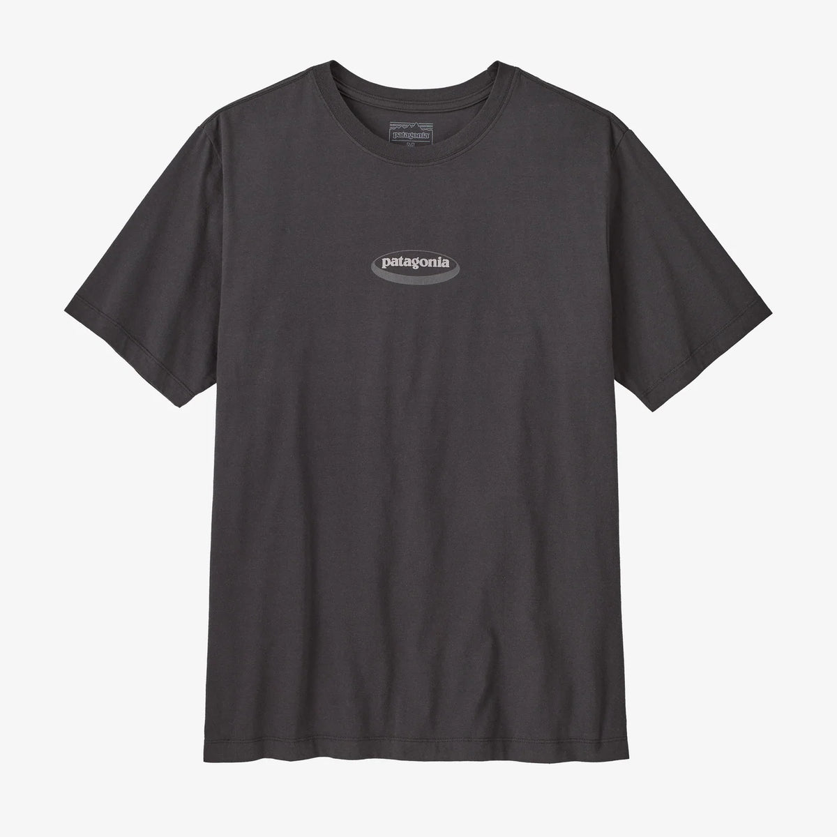 Patagonia Mens '95 Oval Logo SS Tee - Ink Black