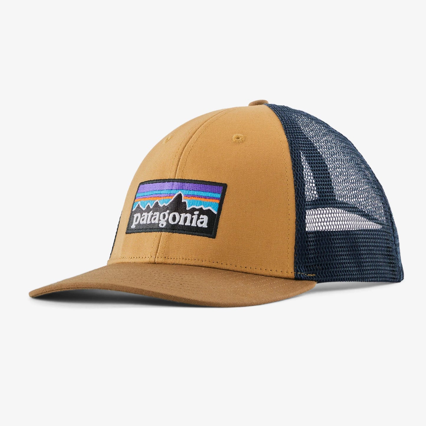 Patagonia P-6 Logo Lopro Trucker Hat - Talon Gold - Star Surf + Skate