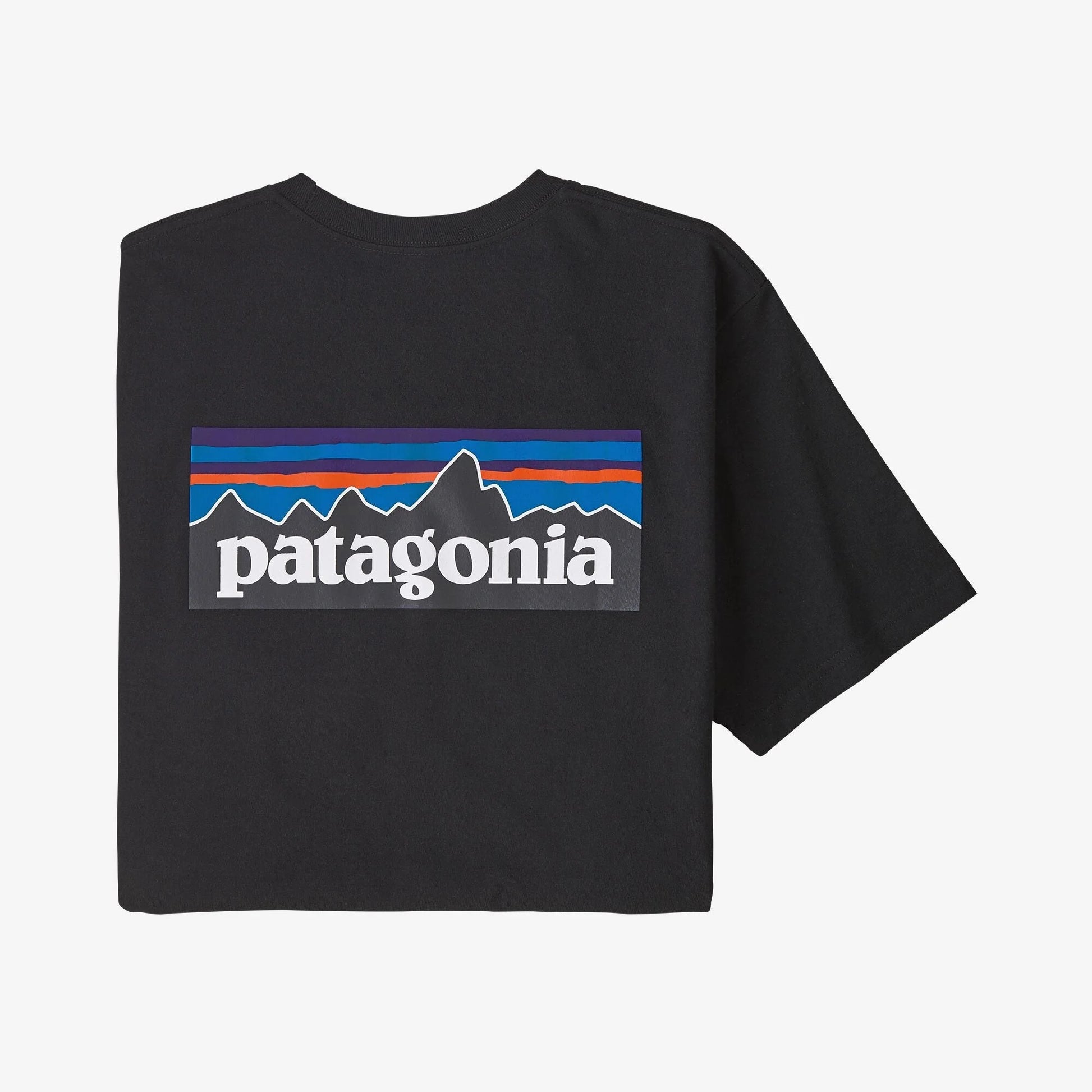 Patagonia P-6 Logo Responsibili Tee SS  - Black - Star Surf + Skate