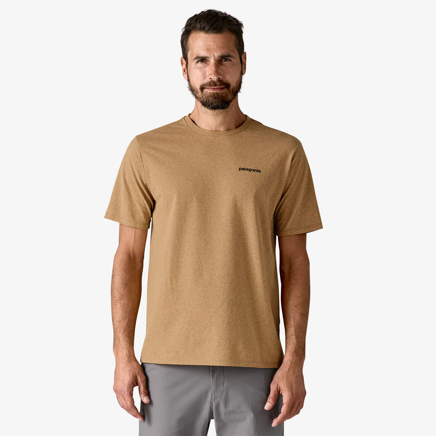 Patagonia Mens P-6 Logo Responsibili-Tee - Talon Gold - Star Surf + Skate