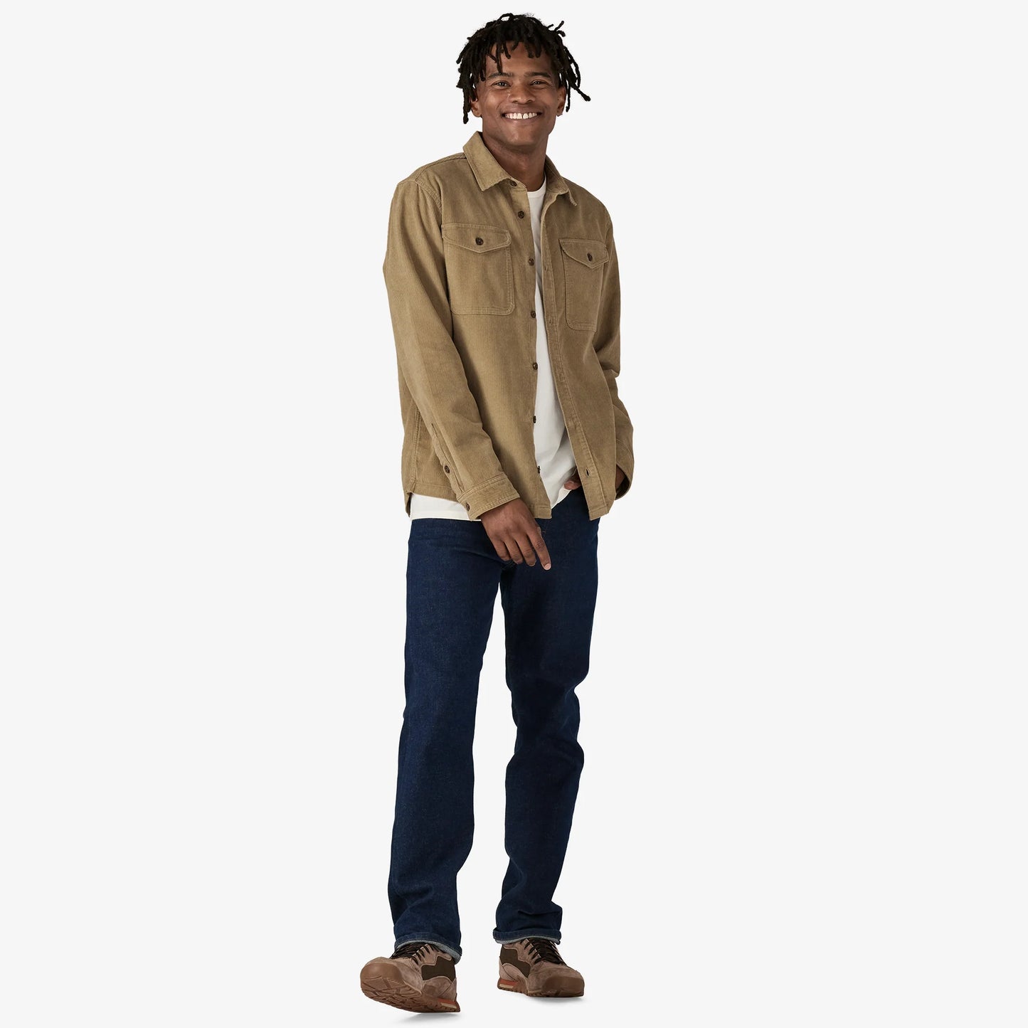 Patagonia Men's Corduroy Shirt - Seabird Grey