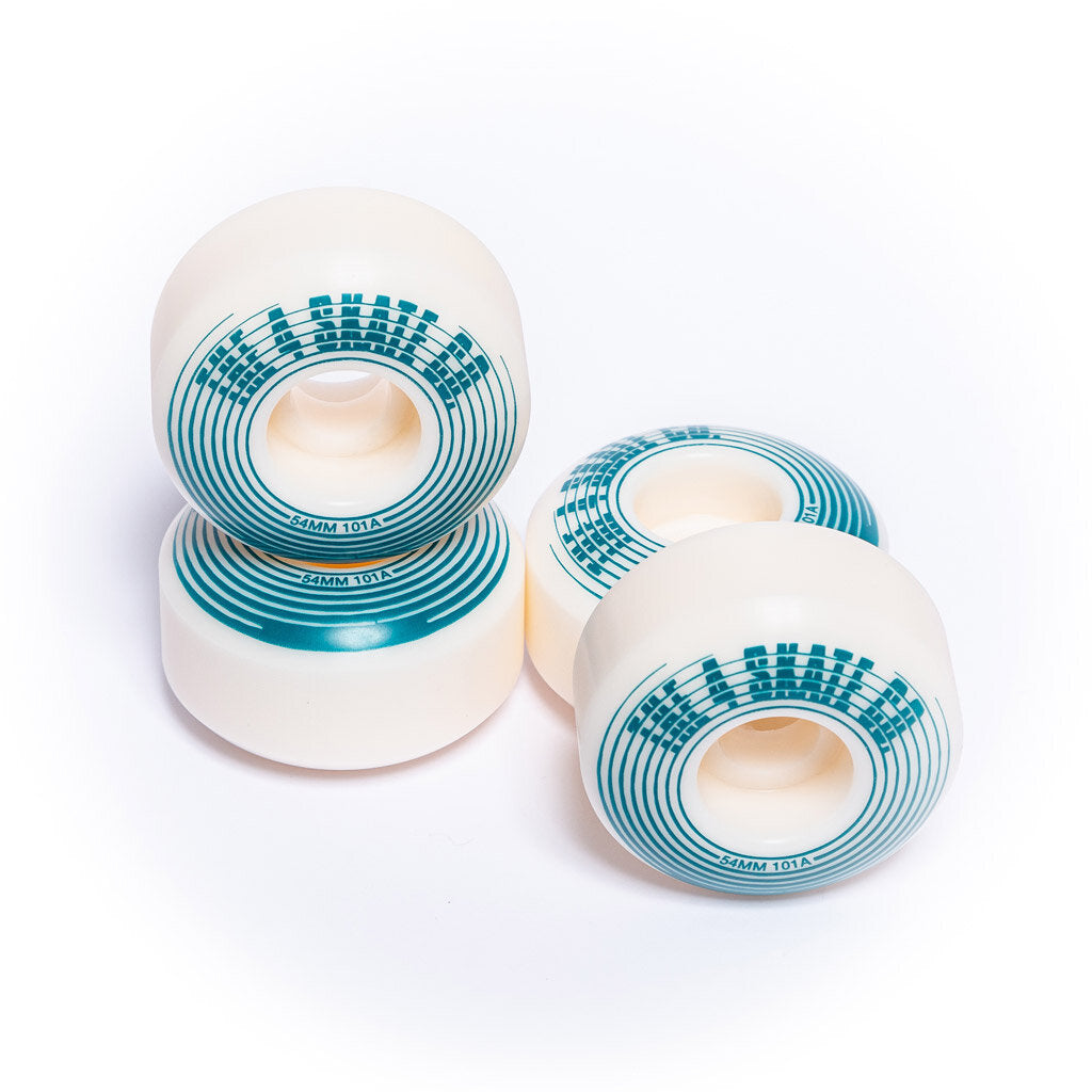 4 Revolve Wheels - 54mm - Green - Star Surf + Skate
