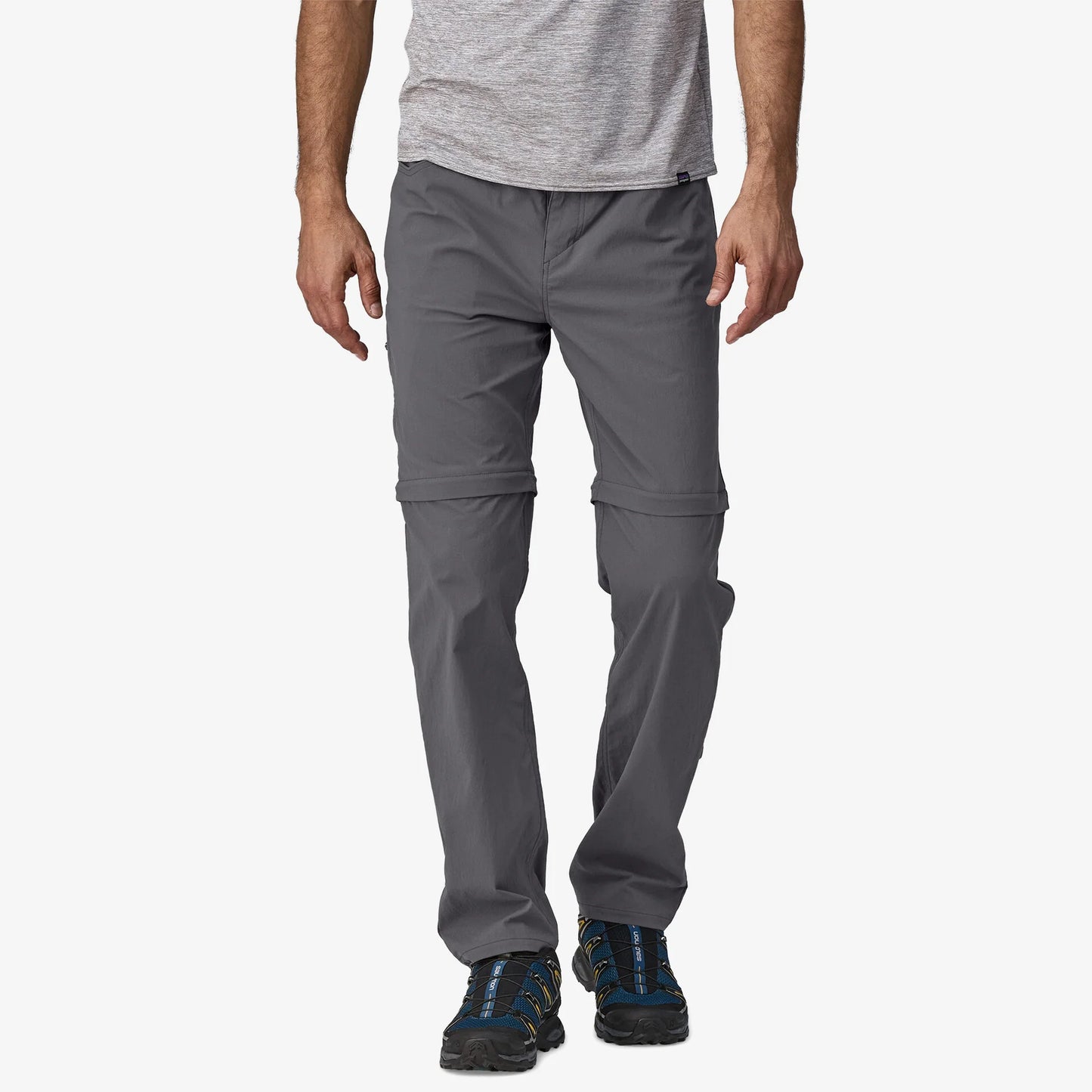 Patagonia Men's Quandary Convertible Pants - Forge Grey - Star Surf + Skate