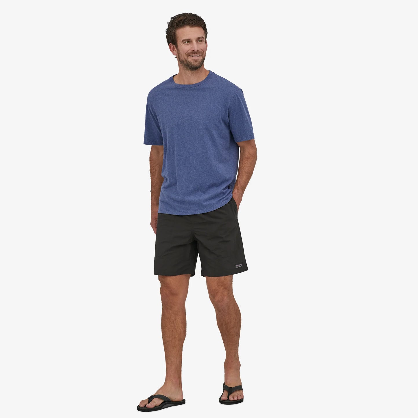 Patagonia Baggies Longs - 7" - Black - Star Surf + Skate