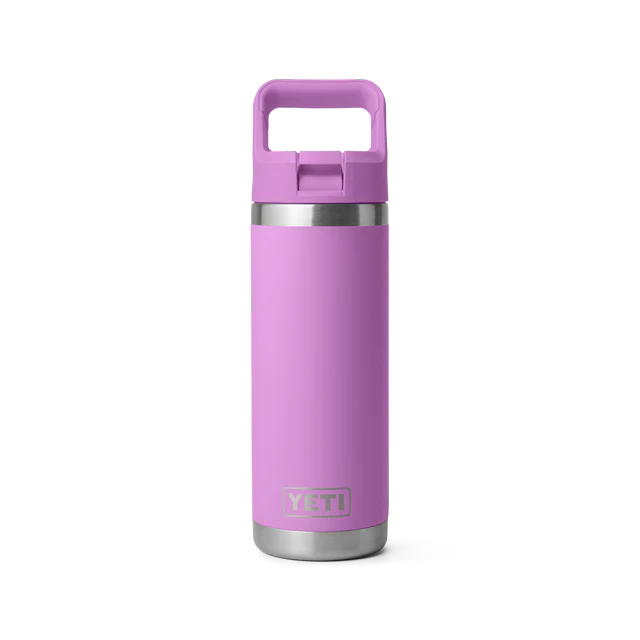 Yeti Rambler 18oz (532ml) Straw Bottle with Colour-Matched Straw Cap