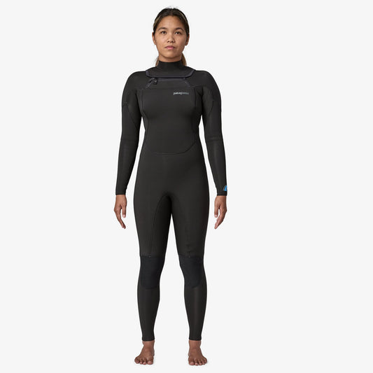 Patagonia W'S R1 Regulator FZ Full Suit - Black - Star Surf + Skate
