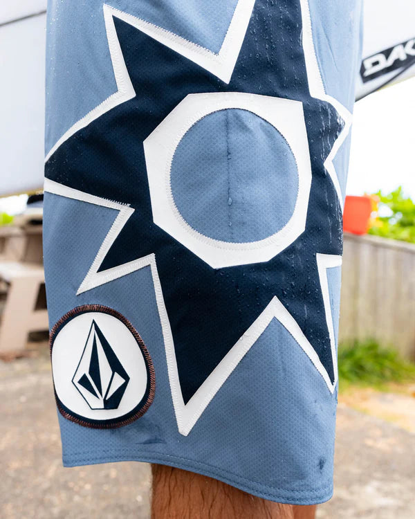 Volcom G4Zer Mod 20" Boardshorts - Blue Wash