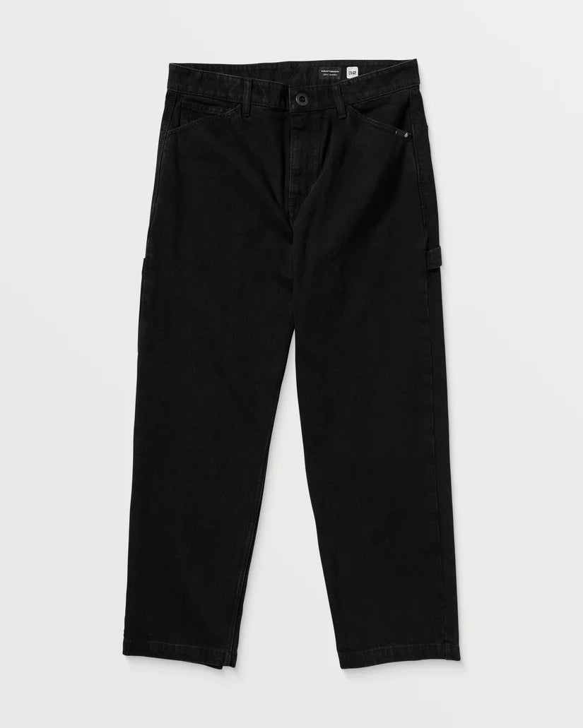 Volcom Kraftsman Denim - New Black - Star Surf + Skate