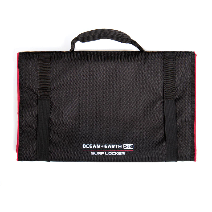 Ocean & Earth 3 Fold Surf Locker - Black - Star Surf + Skate
