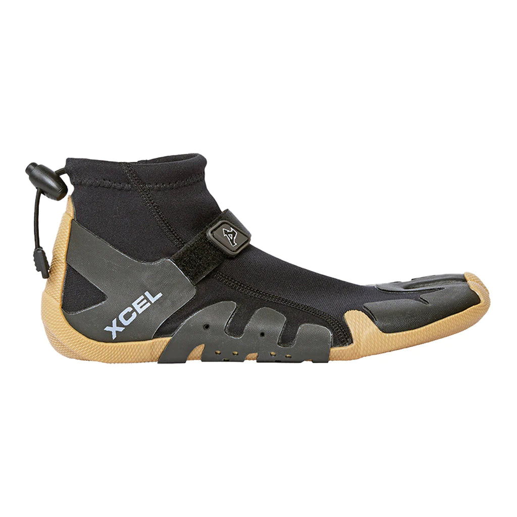 Xcel Infiniti Split Toe Reef Boot 1mm - Gum - Star Surf + Skate