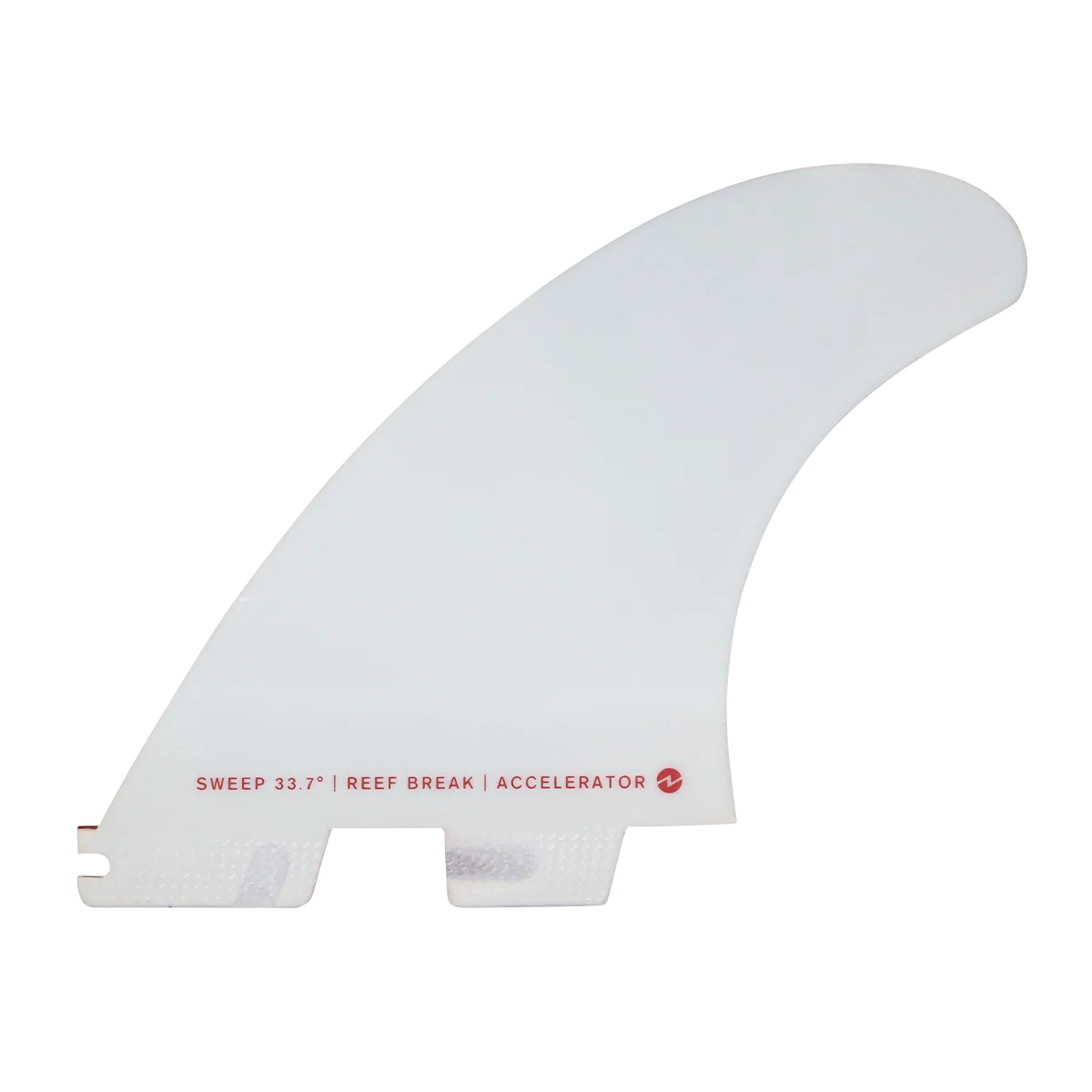 FCS II Accelerator PG Tri fins - Rust Red
