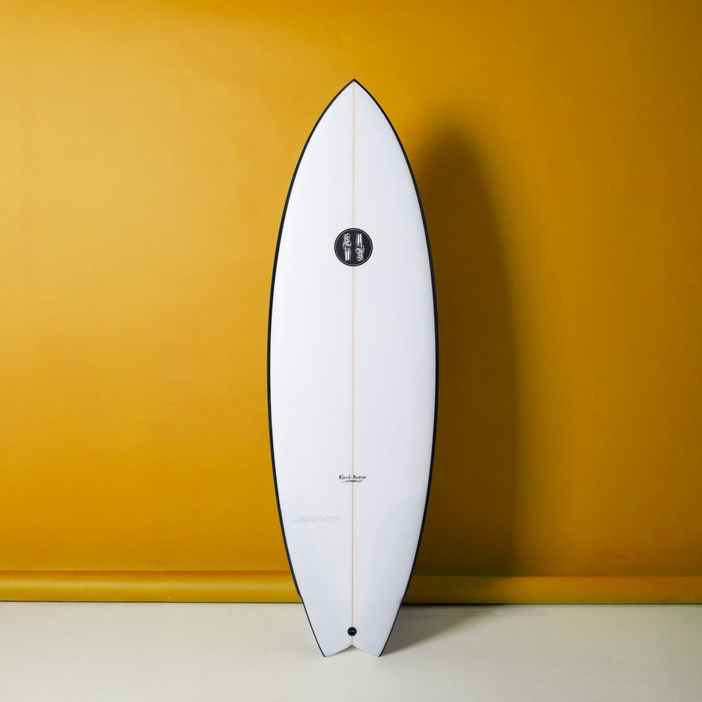 JS PU Black Baron Twin Fin