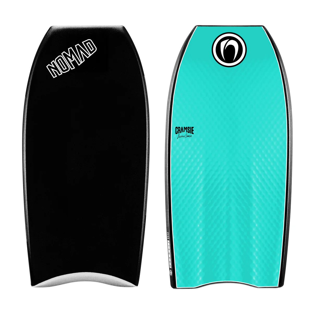 Nomad Cramsie Quad LTD D12 - Black Deck/White Pin/Black Rail/Torquoise Slick - Star Surf + Skate