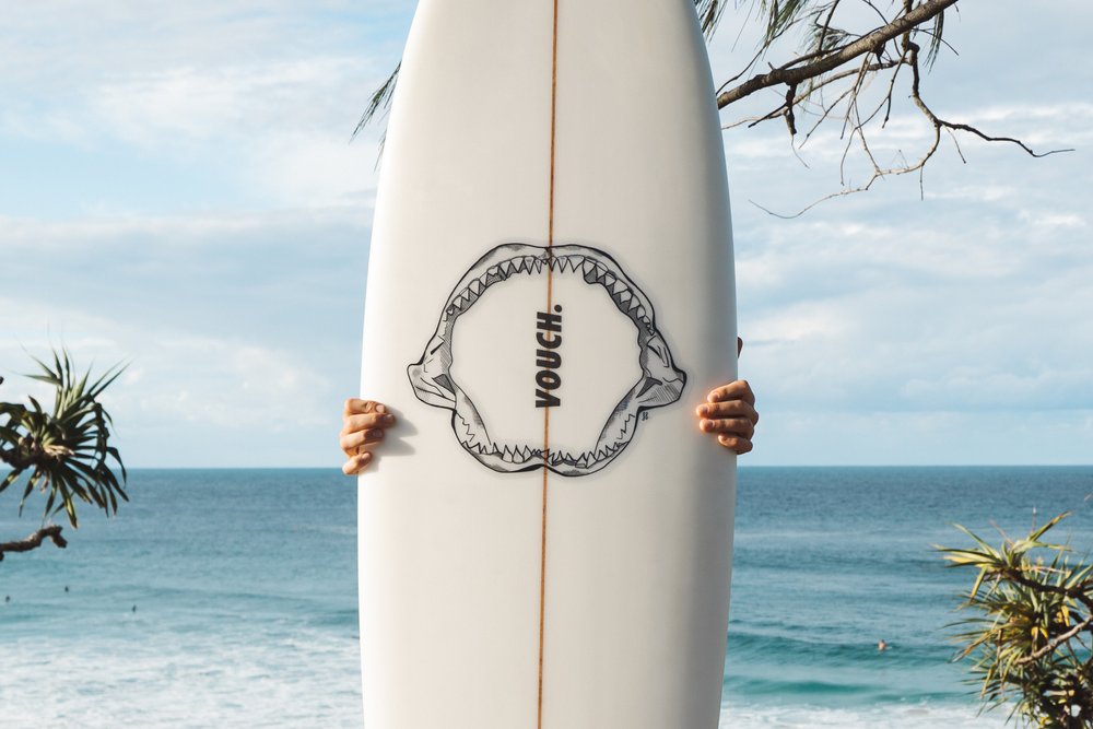 Sophie Fletcher Design Shark Jaw Stickers - Black - Star Surf + Skate
