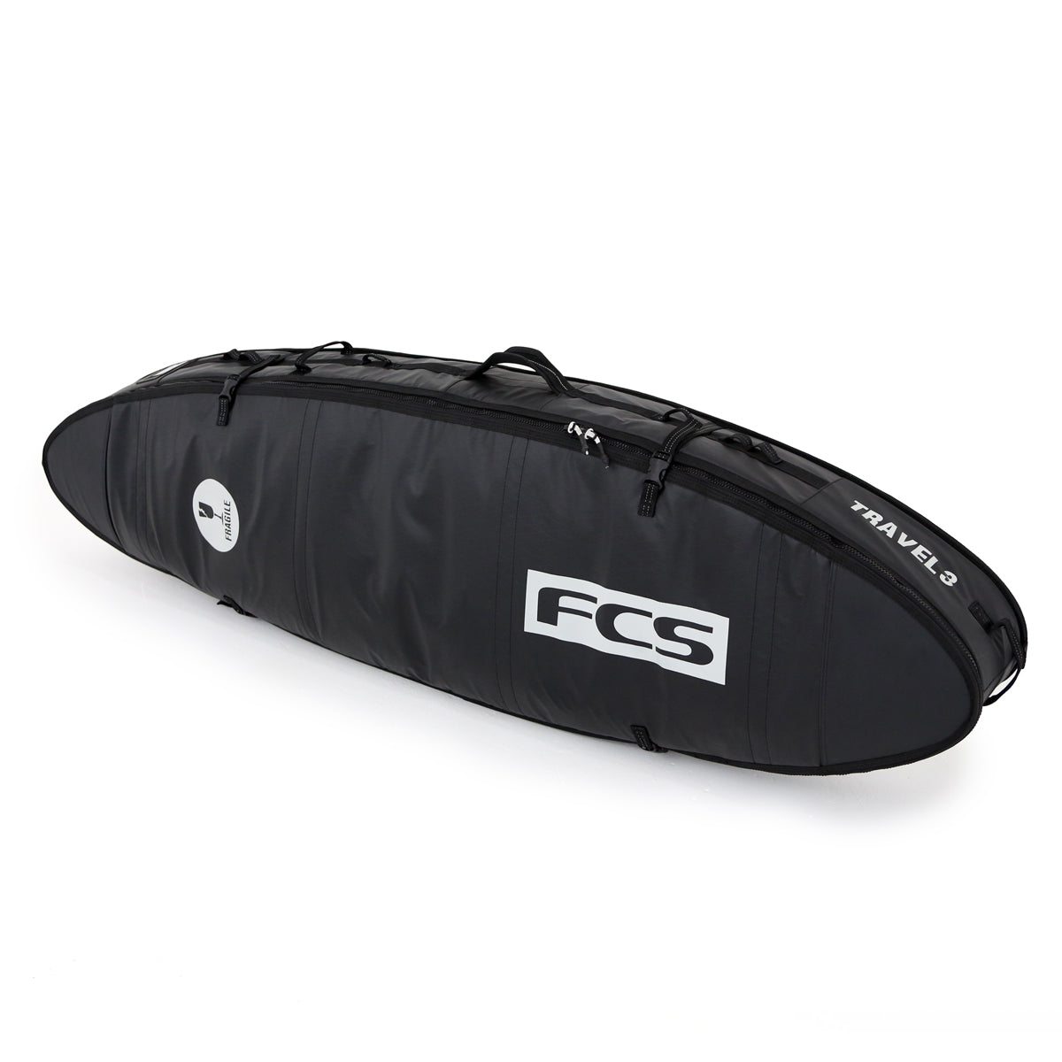 FCS Travel Triple All Purpose Cover - Black/Grey - Star Surf + Skate
