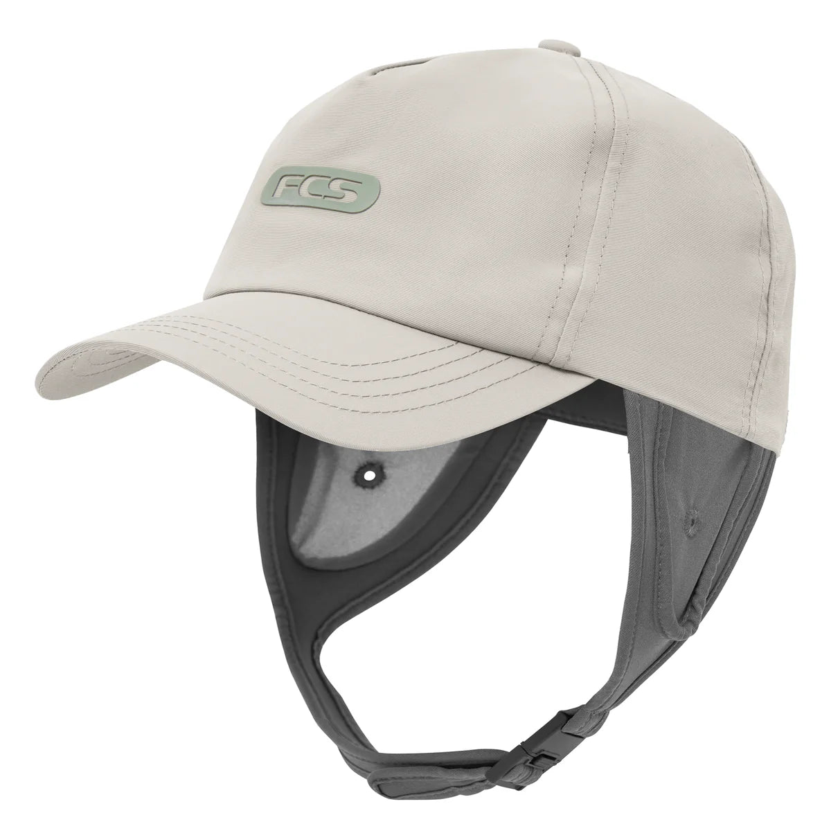 FCS Surf Truckers Wet Cap - Warm Grey - Star Surf + Skate